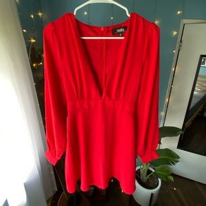 Lulus red dress